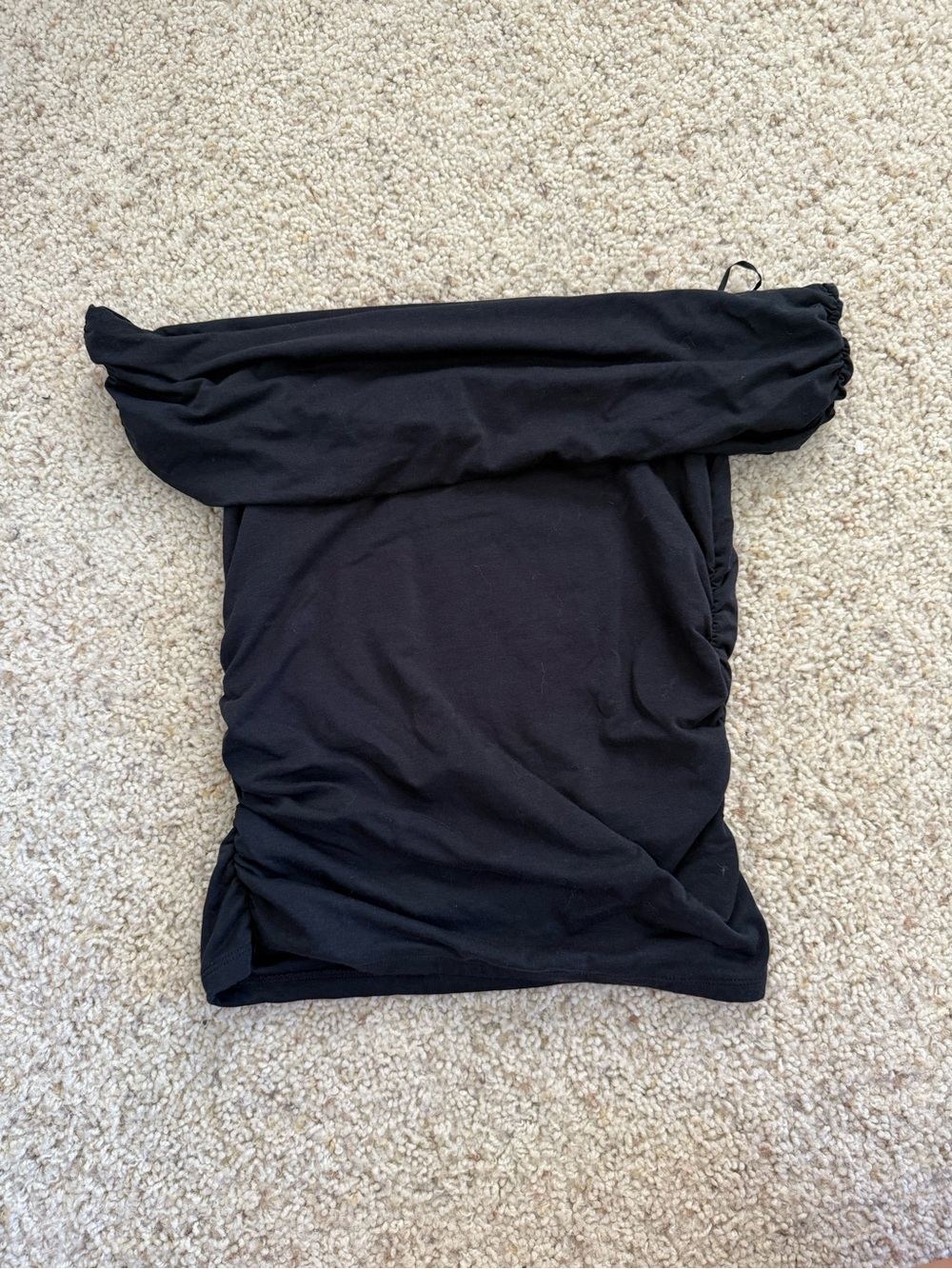 Abercrombie & Fitch Black Modal-Blend Tee